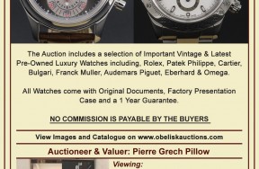 Luxury Swiss Watch Auction