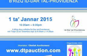 New Year’s Day Dar Tal-Providenza Art Auction